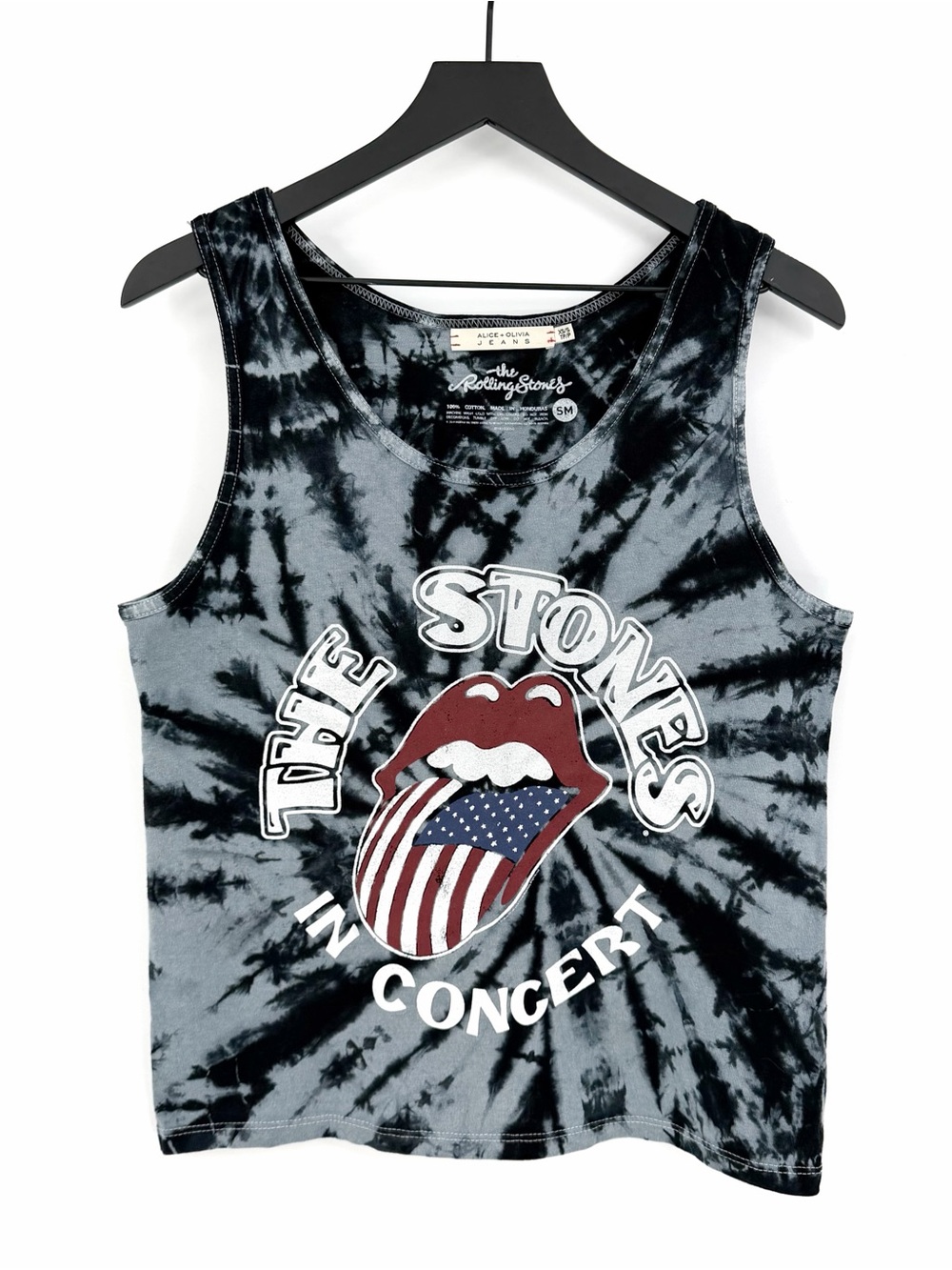 ALICE + OLIVA Jeans The Stones Graphic Tank
Top Black Grey XS/S